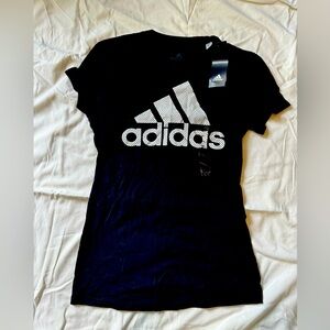 Adidas women’s black T-shirt